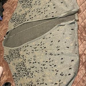 Warm Leopard Cape Shawl